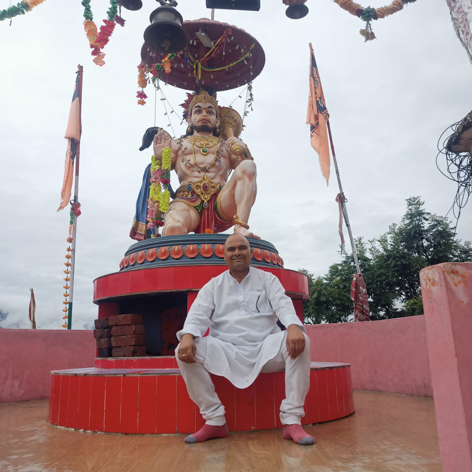 क्रौंच पर्वत पर स्थापित की जायेगी बजरंबली की मूर्ति..