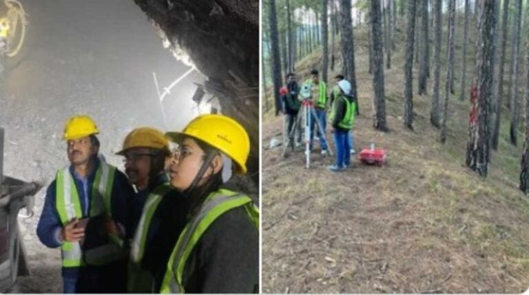 टनल में फंसी 40 ज‍िंदगि‍यों को बचाने की जंग जारी, मौके पर पहुंची गठित समिति ने शुरू की जांच..