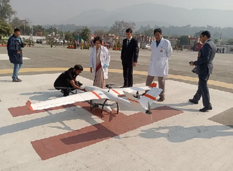 दूरस्थ क्षेत्रों में शुरू होगी ड्रोन मेडिकल सेवा, मीरजों को मिलेगी सुविधा..