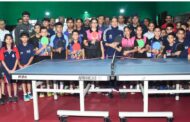 खेल मंत्री रेखा आर्या ने किया टेबल टेनिस कोर्ट का उद्घाटन