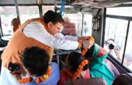 सीएम धामी ने हल्द्वानी में सिटी बस सेवा का किया शुभारंभ
