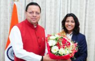 मुख्यमंत्री धामी से मिली वर्ल्ड कप विजेता स्नेह राणा