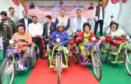 169 दिव्यांगजनों को मुफ्त मोटराइज्ड ट्राईसाइकिल वितरित