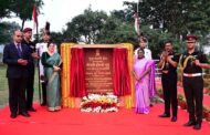 राष्ट्रपति द्रौपदी मुर्मू ने फुट ओवर ब्रिज और घुड़सवारी क्षेत्र का किया लोकार्पण