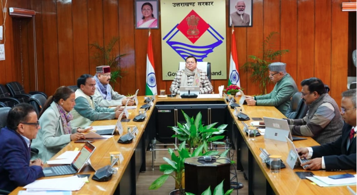 धामी मंत्रिमंडल की बैठक में 11 प्रस्तावों पर लगी मुहर