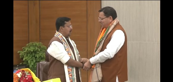 मुख्यमंत्री धामी ने बीजेपी के नव-निर्वाचित राष्ट्रीय अध्यक्ष नितिन नबीन से की भेंट