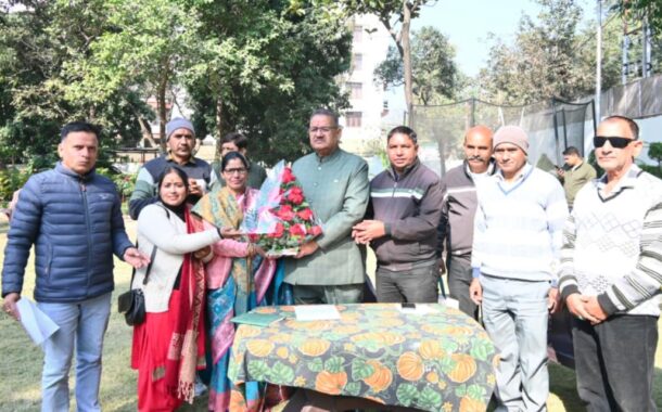 मंत्री गणेश जोशी से कृषि सहायकों के पदाधिकारियों ने की भेंट, मानदेय बढ़ोतरी के लिए जताया आभार