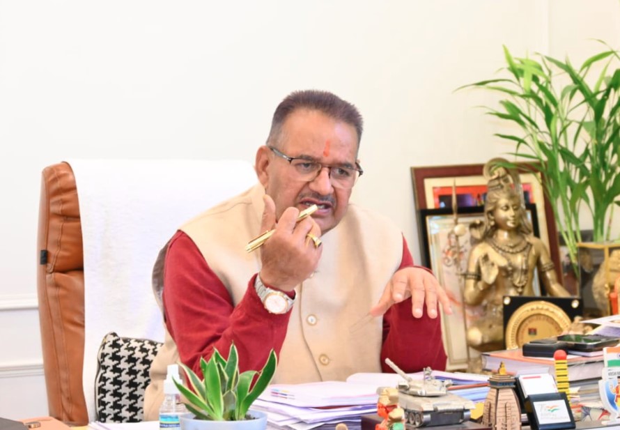 मसूरी विधानसभा क्षेत्र के अंतर्गत विकास कार्यों की समीक्षा, मंत्री गणेश जोशी ने दिए सख्त निर्देश