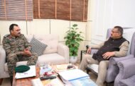 सैनिक कल्याण मंत्री गणेश जोशी से मिले ब्रिगेडियर सुधीर मलिक