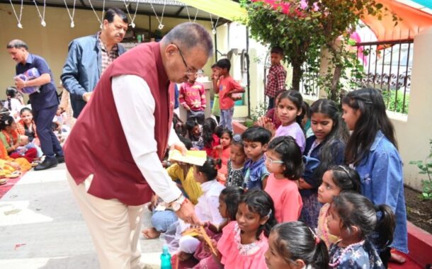 कैबिनेट मंत्री गणेश जोशी ने रामनवमी के पावन अवसर पर किया कन्या पूजन