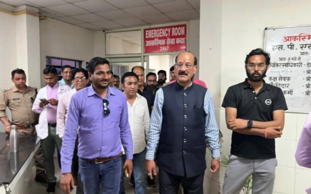 स्वास्थ्य मंत्री सुबोध उनियाल ने शांति प्रपन्न शर्मा राजकीय चिकित्सालय का किया औचक निरीक्षण