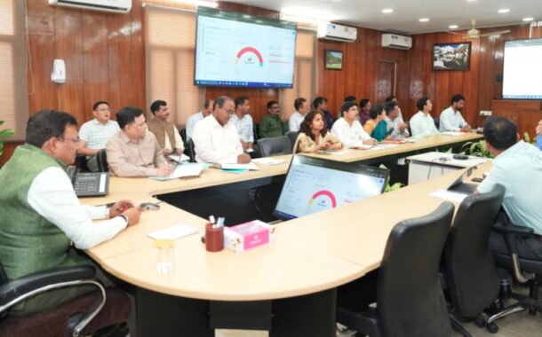 मुख्य सचिव आनन्द बर्द्धन ने की स्टेट प्रगति पोर्टल की समीक्षा